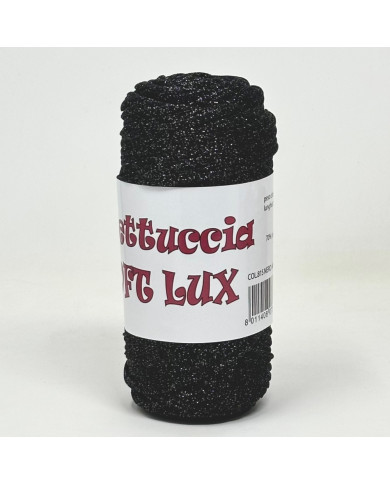 FETTUCCIA SOFT LUX MAS (150G) COL 81 NERO SILVER