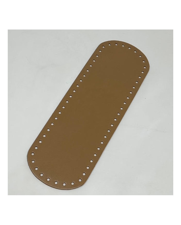 FONDO OVALE PER BORSA CM 31 X 10 BEIGE