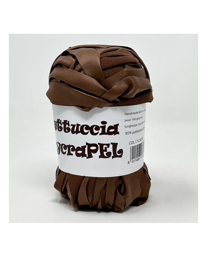 FETTUCCIA LYCRAPEL MAS (100G) COL 17 CAFFÈ