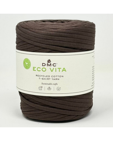 DMC ECO VITA T-SHIRT YARN (450 G.) COL MARRONE