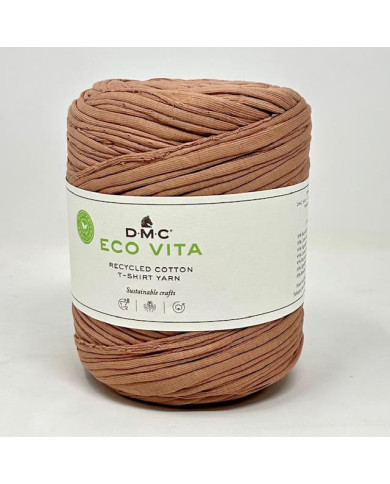 DMC ECO VITA T-SHIRT YARN (450 G.) COL MARRONE