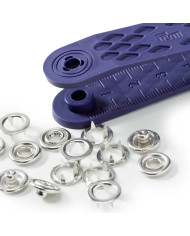 BOTTONI DA RIBADIRE ANELLO NICHEL MM 10 (10 PZ)