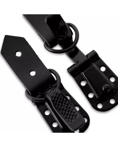 CLIPS PER PELLICCERIA NERO (BLISTER 2 PZ)