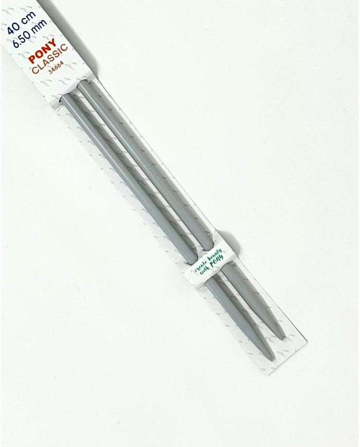 FERRI MAGLIA IN PLASTICA CM 40 MIS. 6,5