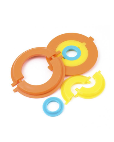 SET ANELLI PER PONPON SEPARABILI