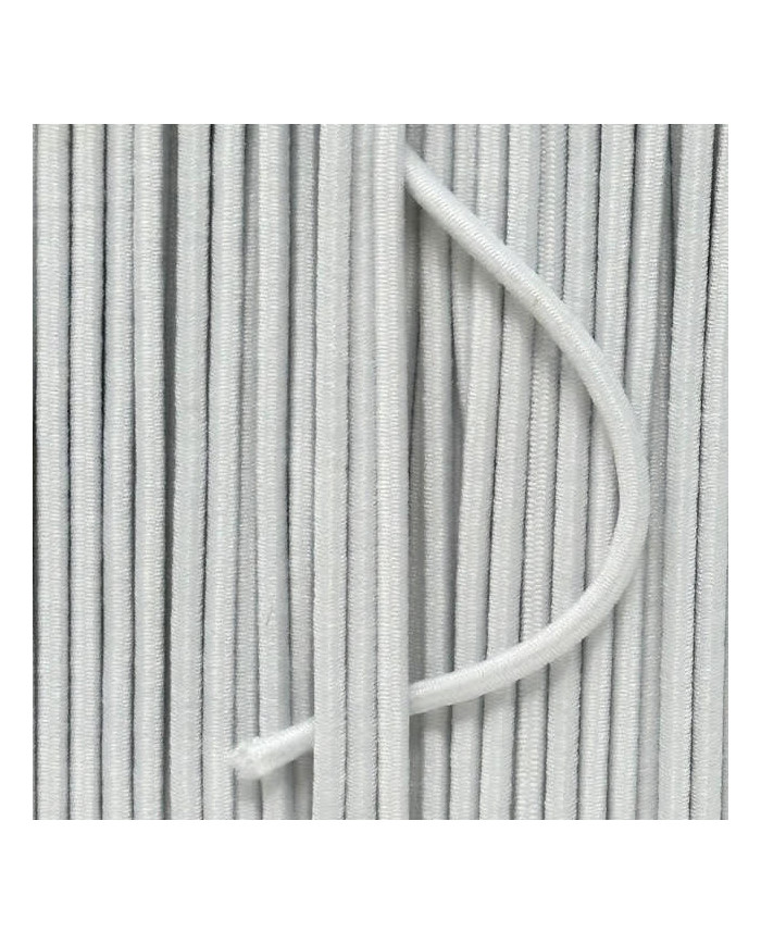 ELASTICO TUBOLARE 4752 N. 3 (PZ 20 MT) BIANCO