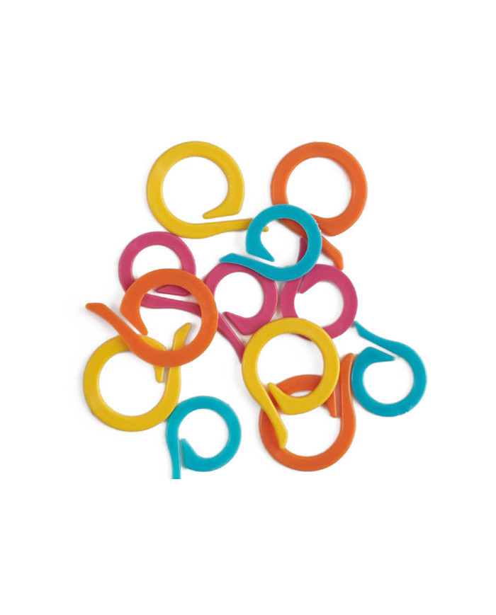 MARCAPUNTI PONY (24 PZ) PLASTICA ANELLO APERTO