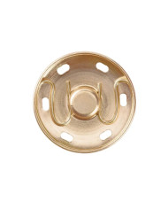 BOTTONI AUTOMATICI 30 MM ORO NUOVO (2 PZ)