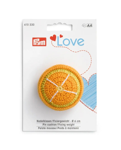 PUNTASPILLI PESO FERMA TESSUTI ARANCIA