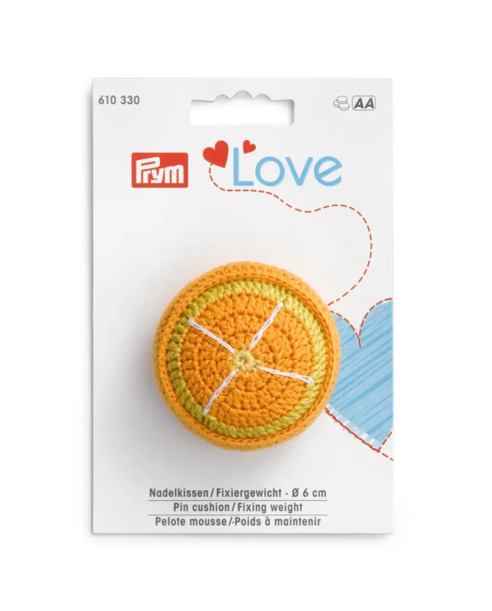 PUNTASPILLI PESO FERMA TESSUTI ARANCIA