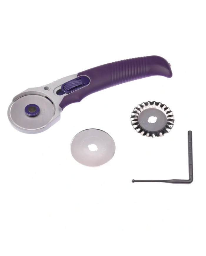 TAGLIERINA A RUOTA MM 45 MULTIUSO CON 3 LAME