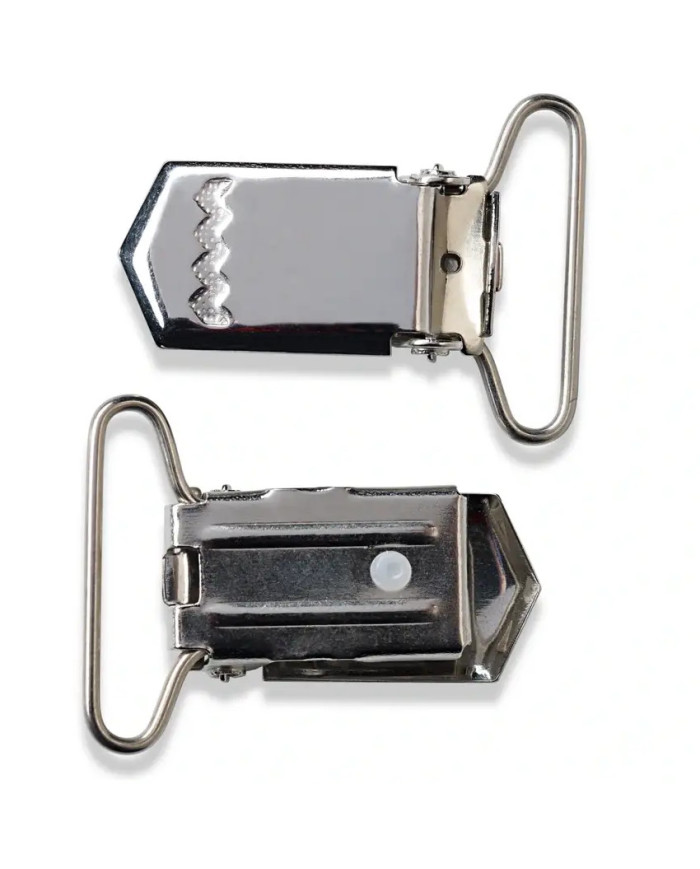 CLIPS BRETELLE NICH. MM 25 2 PZ