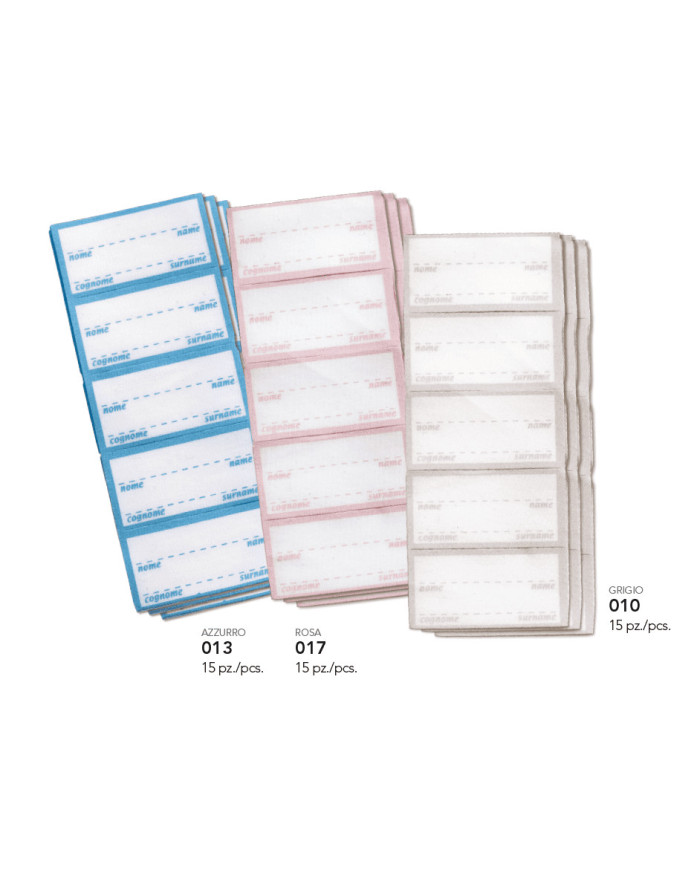 ETICHETTE TERMOADESIVE MARBET (15 PZ + PENNA) ROSA