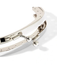 CHIUSURA PER BORSE JULIA ARGENTO CM 7,5 X 4,0