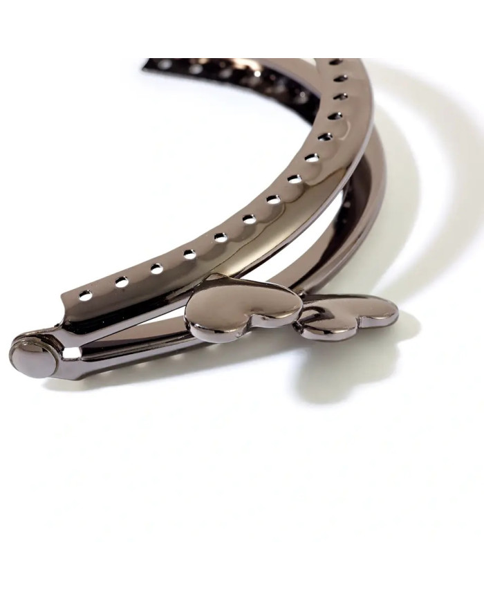 CHIUSURA BORSE LINDA ARGENTO SCURO