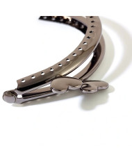 CHIUSURA BORSE LINDA ARGENTO SCURO