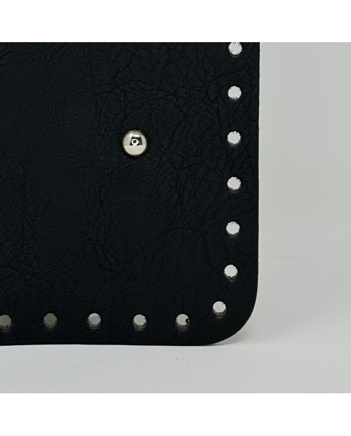FONDO RETTANGOLARE PER BORSA CM 35X17 NERO