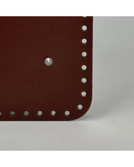FONDO RETTANGOLARE PER BORSA CM 35X17 MARRONE