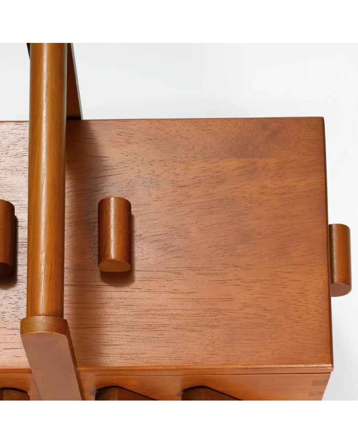 CESTINO PORTALAVORO PRYM M LEGNO SCURO