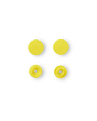 BOTTONI A PRESSIONE MM 12,4 (30 PZ) GIALLO CHIARO