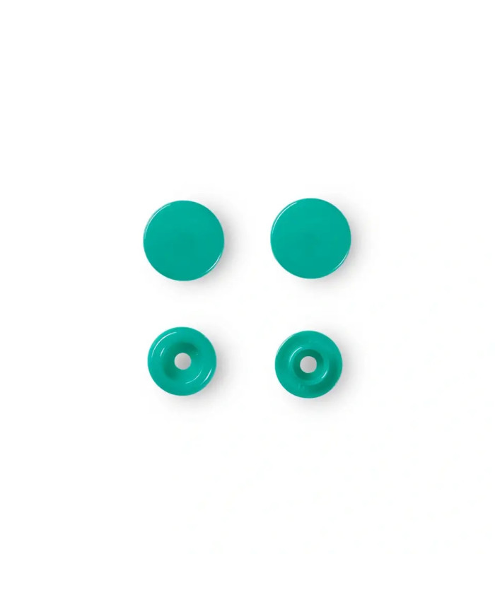 BOTTONI A PRESSIONE MM 12,4 (30 PZ) VERDE