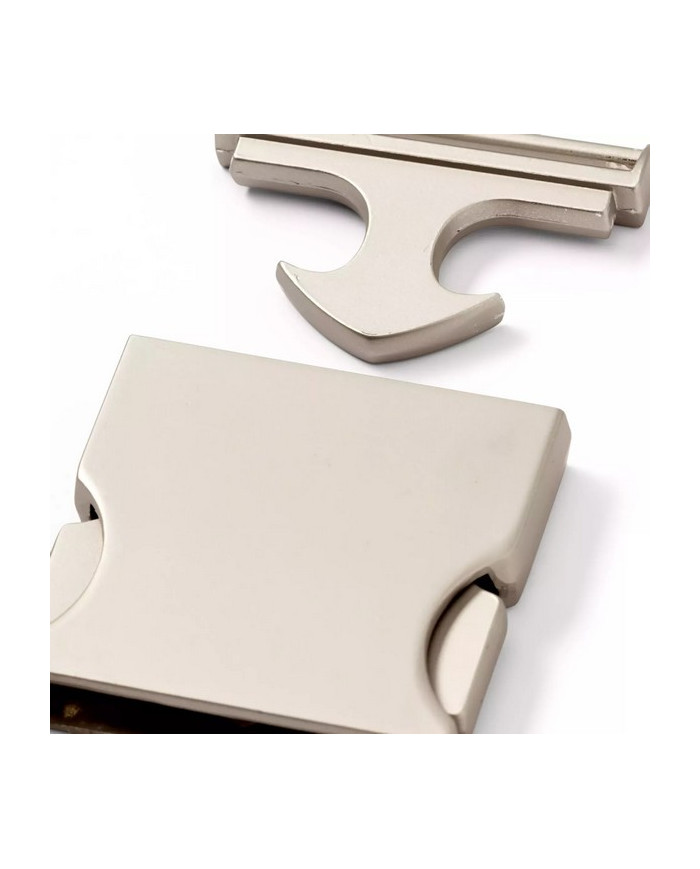 FIBBIA CON CHIUSURA PRYM MM 40 ARGENTO PALLIDO