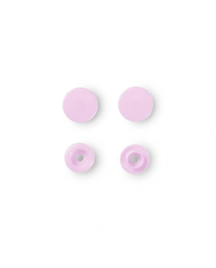 BOTTONI A PRESSIONE MM 12,4 (30 PZ) ROSA