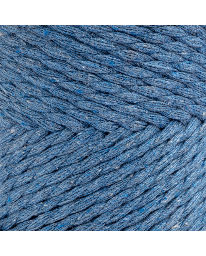 CORDINO MACRAMIAMO (250 G) COL 001 AZZURRO
