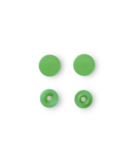 BOTTONI A PRESSIONE MM 12,4 (30 PZ) VERDE CHIARO