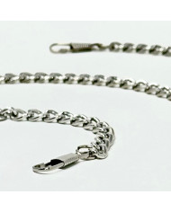 CATENA PER BORSE 110 CM COL 3 ARGENTO