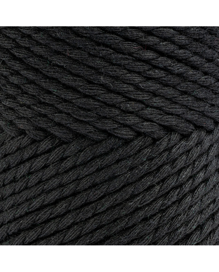 CORDINO MACRAMIAMO (250 G) COL 056 NERO