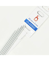 FERRI CALZE IN ALLUMINIO CM 20 MIS. 3,0