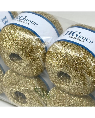 FILATO LAME CATENELLA (10 GOM X 25 G.) 103 ORO