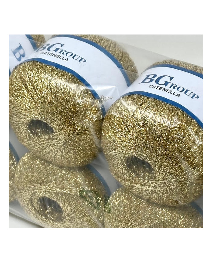 FILATO LAME CATENELLA (10 GOM X 25 G.) 103 ORO