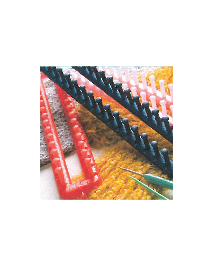 TELAIO IN PLASTICA PER LAVORI A MAGLIA RETT. 4 PZ