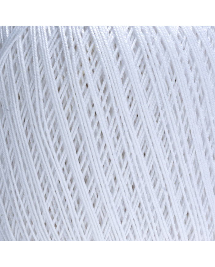 COTONE SILKE N. 8 12/3 (1 GOMITOLI 100 G.) BIANCO