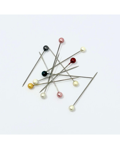 SPILLI TESTA MADREPERLA PONY (SC 10 GR) COLORI ASS