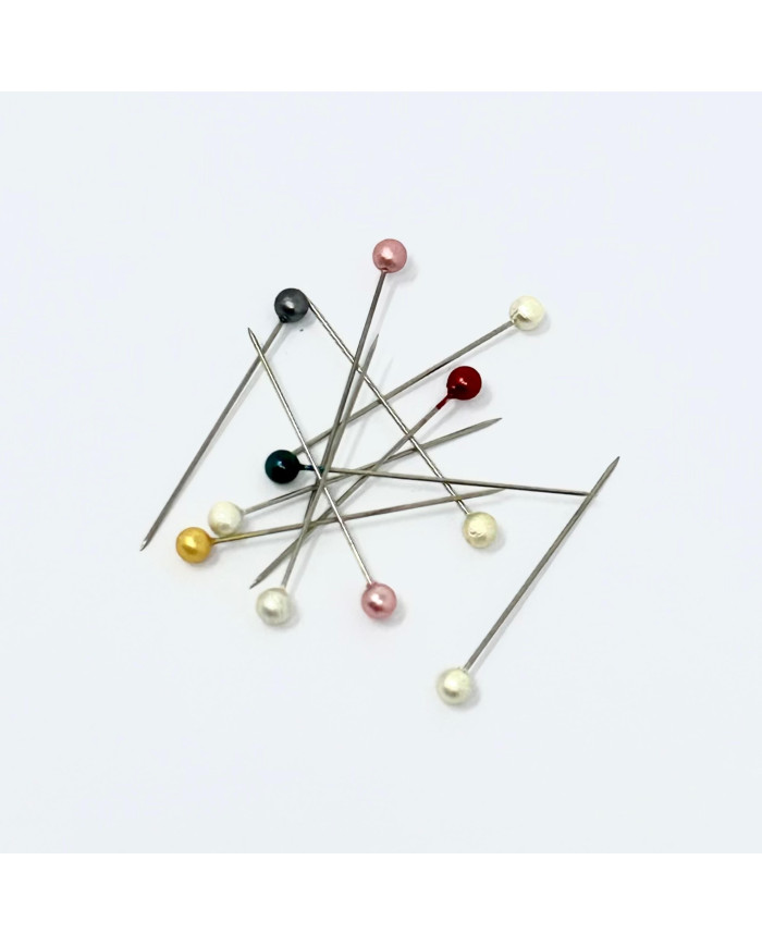 SPILLI TESTA MADREPERLA PONY (SC 10 GR) COLORI ASS