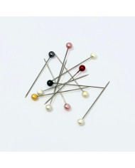 SPILLI TESTA MADREPERLA PONY (SC 10 GR) COLORI ASS