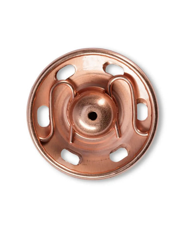 BOTTONI AUTOMATICI OTTONE ROSATO MM 21 (CT 3PZ)