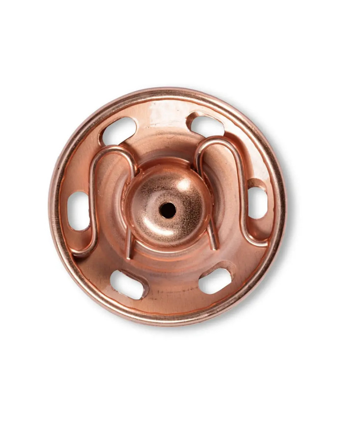 BOTTONI AUTOMATICI OTTONE ROSATO MM 21 (CT 3PZ)