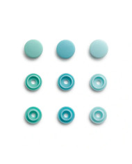 BOTTONI A PRESSIONE PRYM MINI 9 MM (36 PZ) MENTA