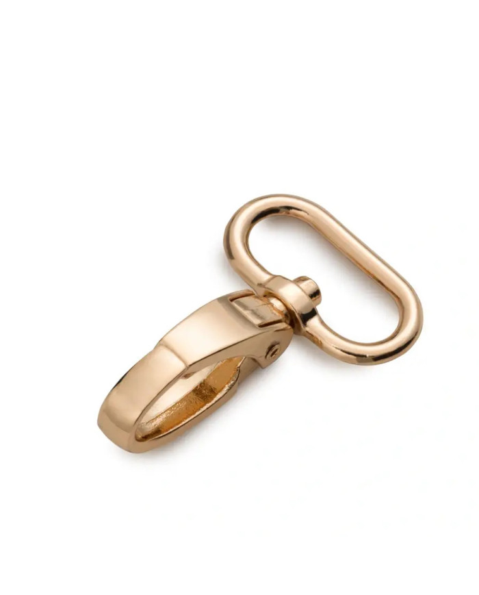 GANCIO C.MOSCHETTONE 25X45 MM ORO 1 PZ
