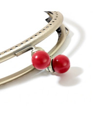 CHIUSURA BORSE ALLEGRA OTTONE SPAZZOLATO