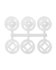 BOTTONI AUT.PLASTICA TRASP. MM 13 (12 PZ)