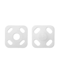 BOTTONI AUT.PLASTICA TRASP. MM  9 (15 PZ)