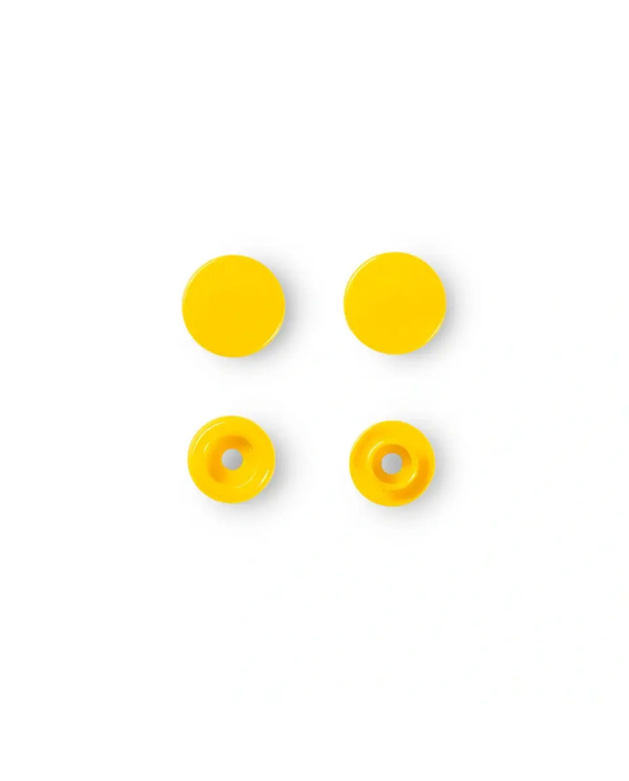 BOTTONI A PRESSIONE MM 12,4 (30 PZ) GIALLO