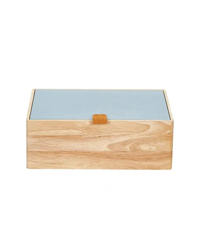 SCATOLA PORTALAVORO LEGNO S BLU