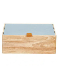 SCATOLA PORTALAVORO LEGNO S BLU