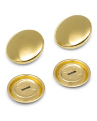 BOTTONI DA RICOPRIRE SENZA ATTREZZO 23 MM (4 PZ)